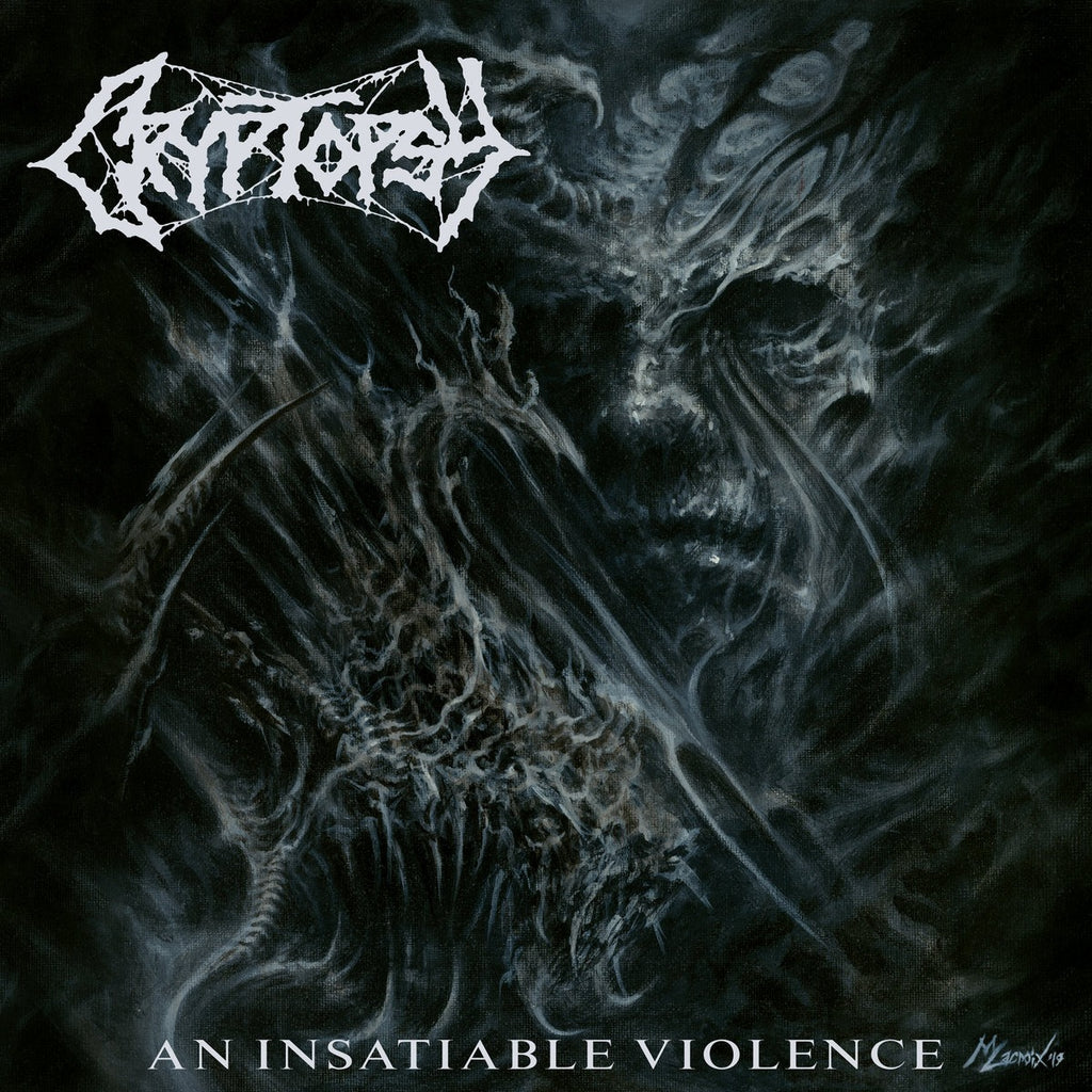 Cryptopsy - An Insatiable Violence (LP, yellow and black marbled vinyl)