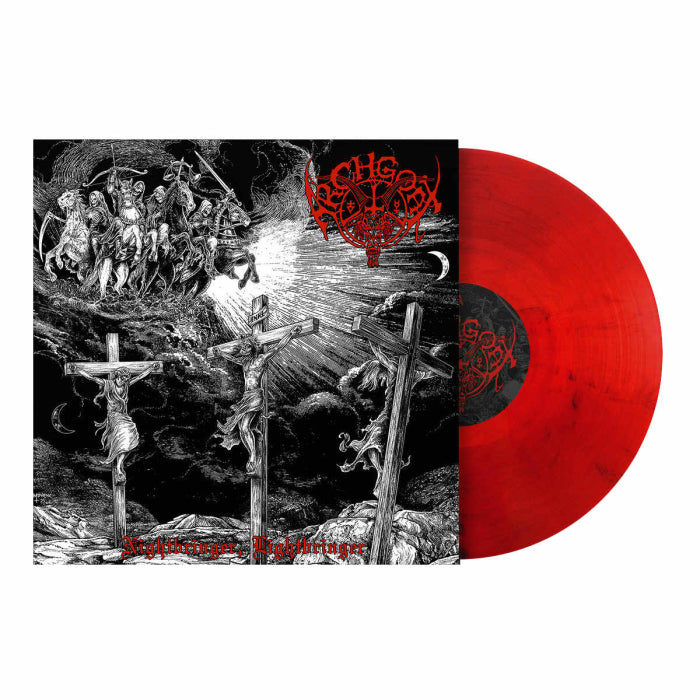 Archgoat - Nightbringer, Lightbringer (LP, transparent red smoke vinyl)