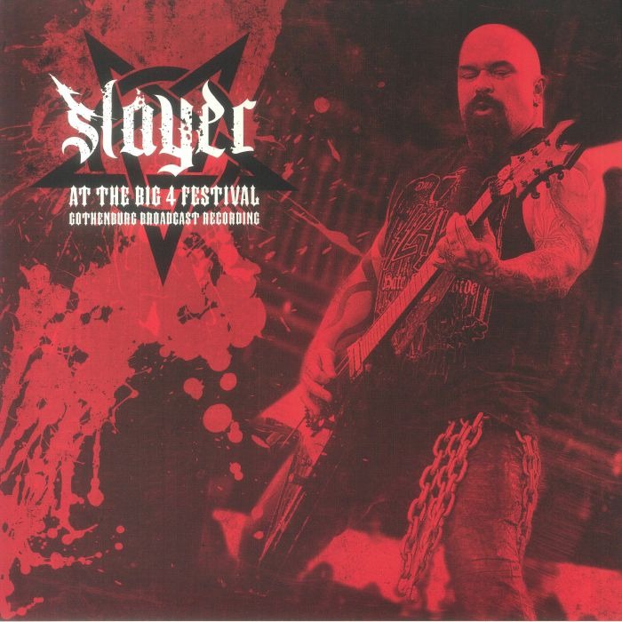 Slayer - At The Big 4 Festival (Gothenburg Broadcast Recording) (LP, clear/red splatter vinyl)