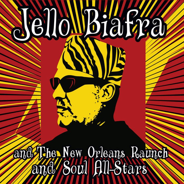 Jello Biafra And The New Orleans Raunch And Soul All-Stars - Walk On Jindal's Splinters (LP, solid red vinyl)