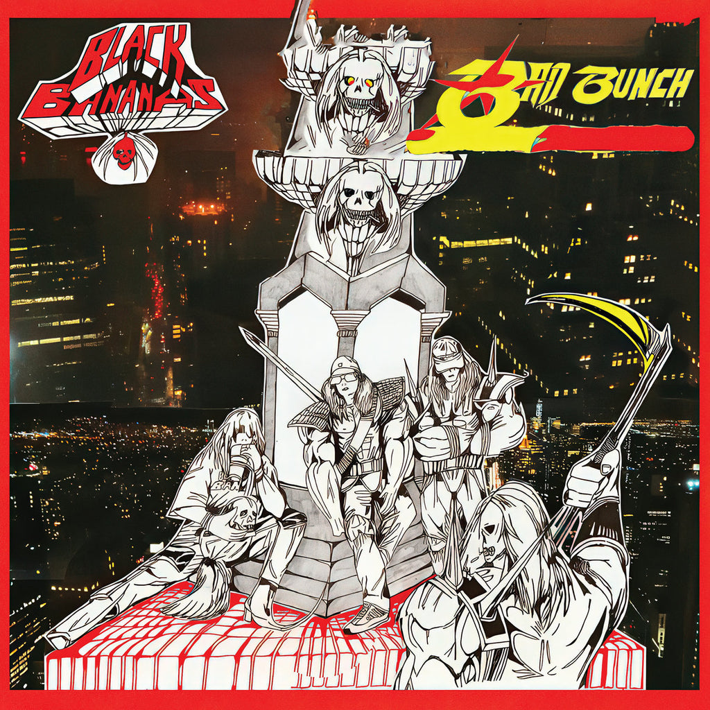 Black Bananas - Bad Bunch (LP, yellow and black splatter vinyl)