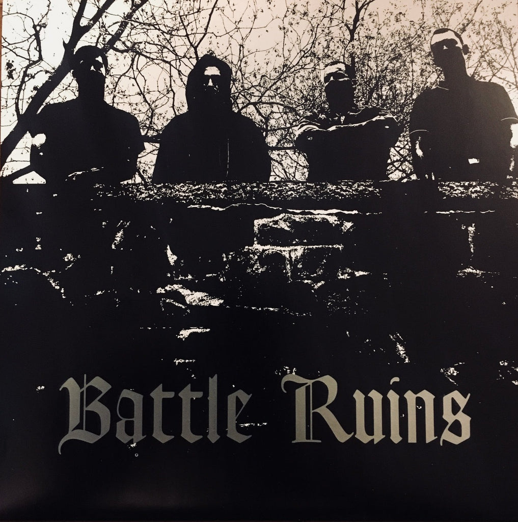 Battle Ruins - s/t (12", silver/white swirl vinyl)