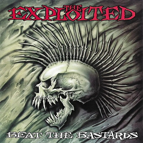 The Exploited - Beat The Bastards (2xLP, transparent red with black splatter vinyl)