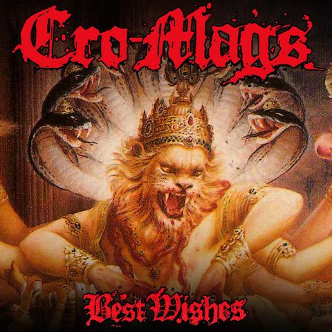 Cro-Mags - Best Wishes (LP, crystal clear with multi-colour splatter vinyl)