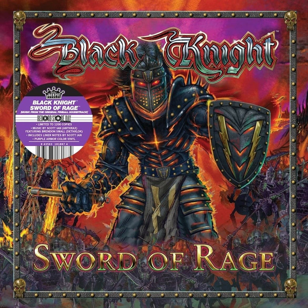 [RSD25] Scott Ian - Black Knight: Sword Of Rage (Music From The Original Pinball Soundtrack) (LP, purple armour vinyl)