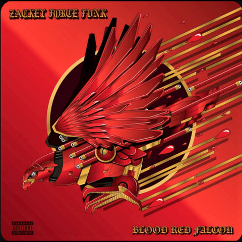 Zackey Force Funk - Blood Red Falcon (LP, blood red vinyl)