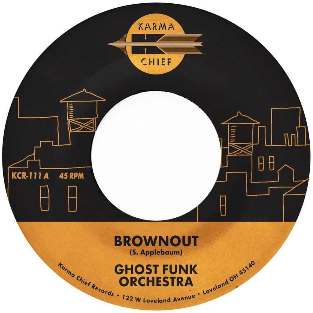 Ghost Funk Orchestra - Brownout/Boneyard Baile (7", fire red vinyl)