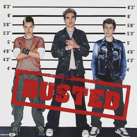Busted - s/t (LP, red vinyl)