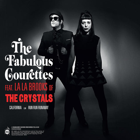 The Courettes - California (7", translucent red vinyl)