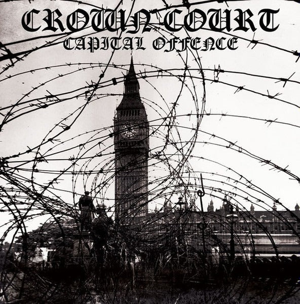 Crown Court - Capital Offence (LP, silver/white swirl vinyl)