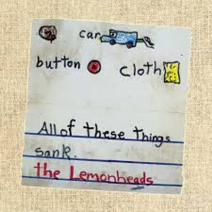 Lemonheads - Car Button Cloth (2xLP, blue vinyl)