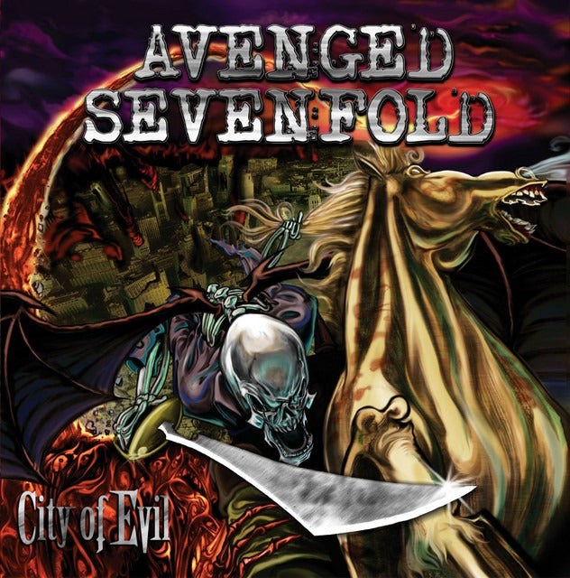 Avenged Sevenfold - City Of Evil (2xLP, 20th anniversary eruption blend vinyl)