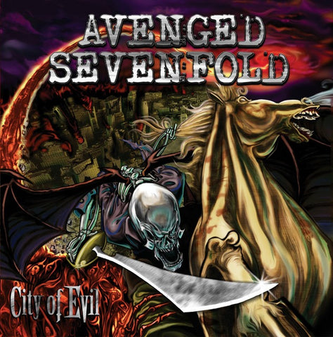 Avenged Sevenfold - City Of Evil (2xLP, 20th anniversary eruption blend vinyl)