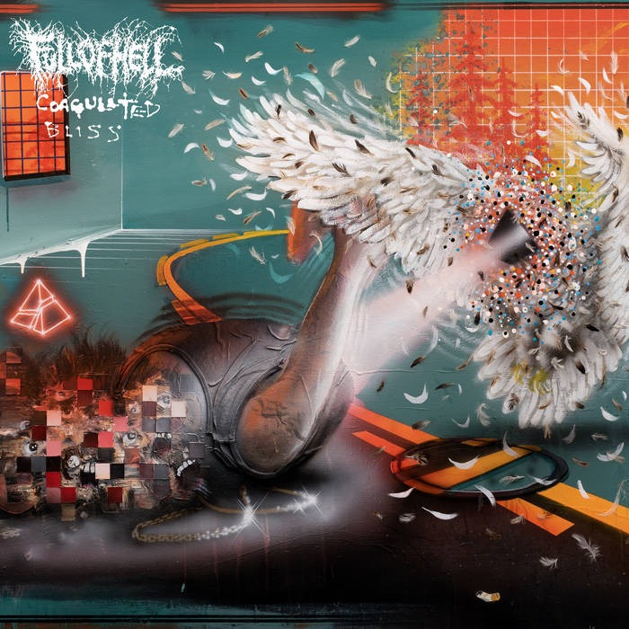 Full Of Hell - Coagulated Bliss (LP, clear with multi-colour splatter vinyl)