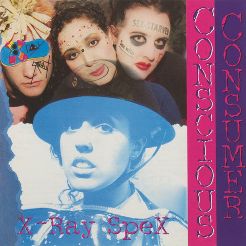 X-Ray Spex - Conscious Consumer (LP, indies-only crystal clear vinyl)