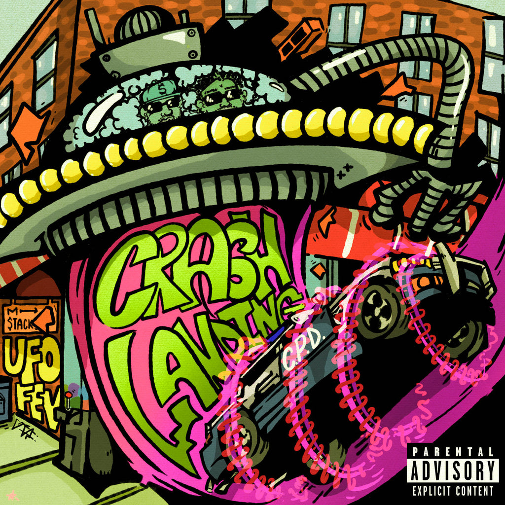 UFO Fev x M. Stacks - Crash Landing (LP)