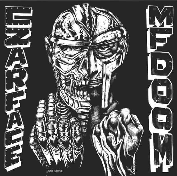 Czarface & MF DOOM - Czarface Meets Metal Face (LP, white  vinyl, alternative black and white cover)