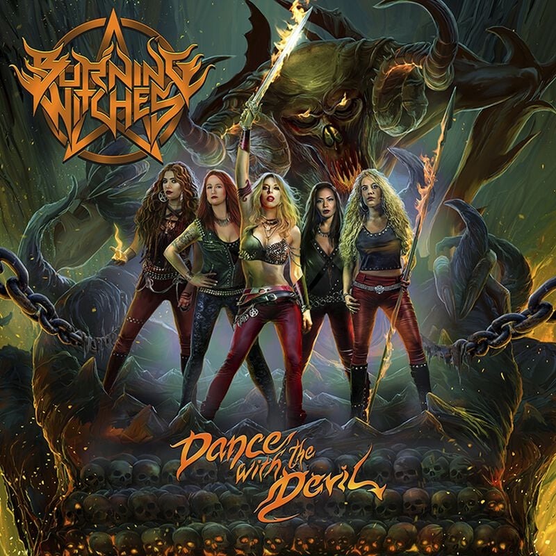 Burning Witches - Dance With The Devil (2xLP, transparent green vinyl)