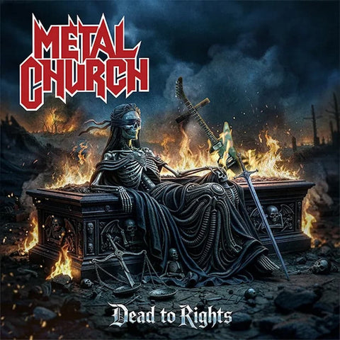 Metal Church - Dead To Rights (LP, black/white splatter vinyl)