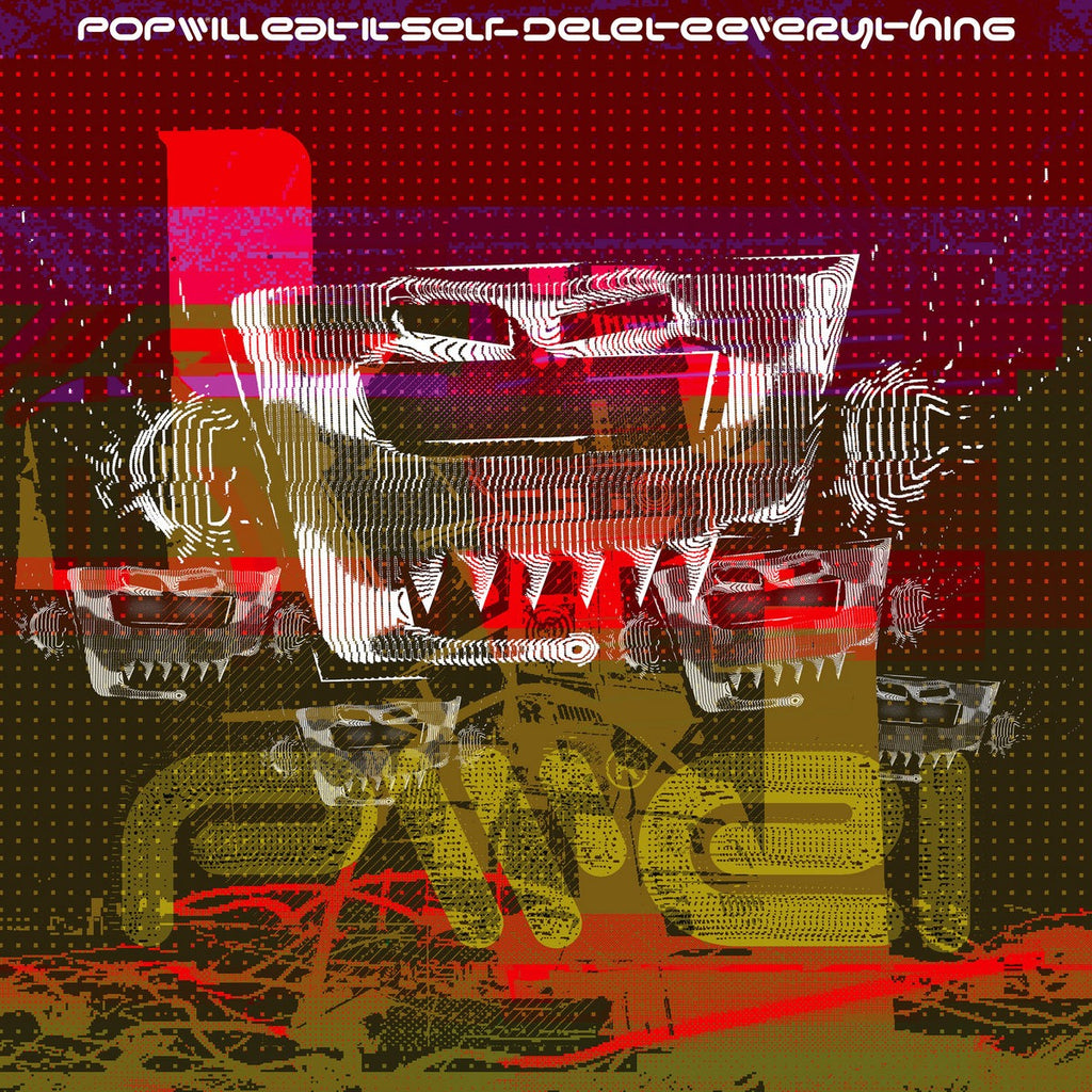 Pop Will Eat Itself - Delete Everything (LP, radioactive pink vinyl inc signed print)