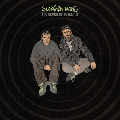 PREORDER - Sleaford Mods - The Demise Of Planet X (LP, neon green marble vinyl)