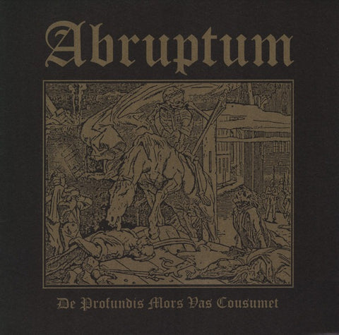 Abruptum - De Profundis Mors Vas Cousumet (12")