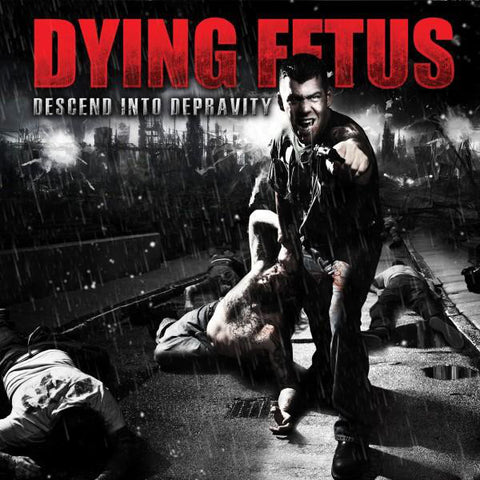 Dying Fetus - Descend Into Depravity (LP, pool of blood vinyl)