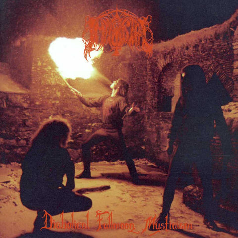 Immortal - Diabolical Fullmoon Mysticism (LP, orange/black marble vinyl)