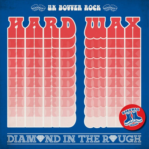 Hard Wax - Diamond In The Rough (LP, clear with red and blue splatter vinyl)