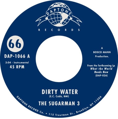 Sugarman 3 - Dirty Water (7")