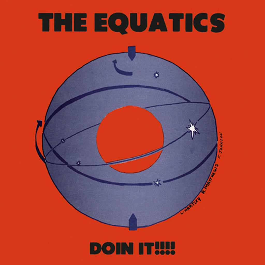The Equatics - Doin It!!!! (LP, Pepsi blue vinyl)