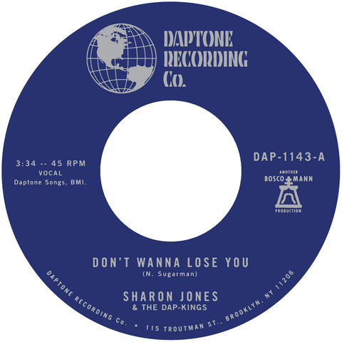 Sharon Jones & The Dap-Kings - Don't Wanna Lose You (7")