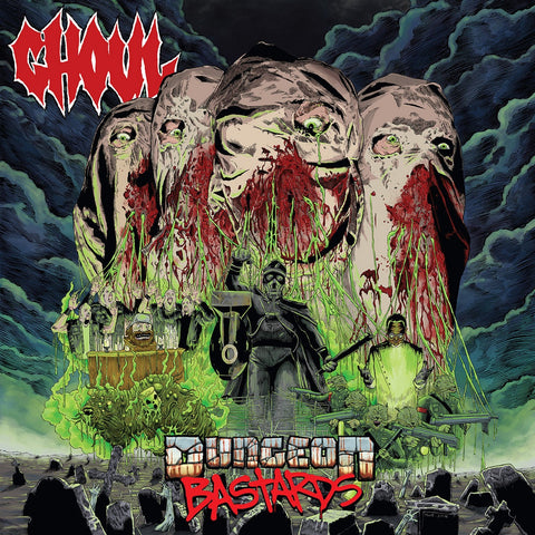 Ghoul - Dungeon Bastards (LP, clear with blue, green and black splatter vinyl)