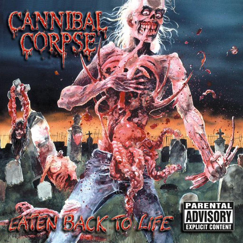 Cannibal Corpse - Eaten Back To Life (LP, blue/green/red splatter vinyl)