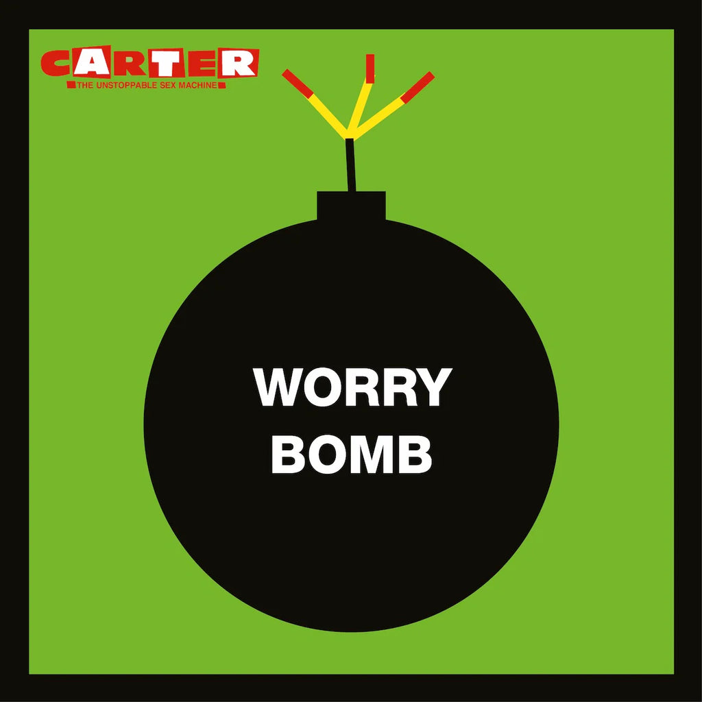 Carter The Unstoppable Sex Machine - Worry Bomb (2xLP, green/black vinyl)