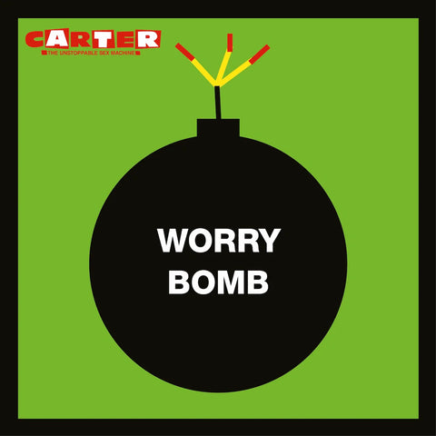 Carter The Unstoppable Sex Machine - Worry Bomb (2xLP, green/black vinyl)