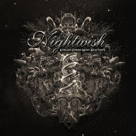 Nightwish - Endless Forms Most Beautiful (2xLP, clear with gold and black splatter vinyl)