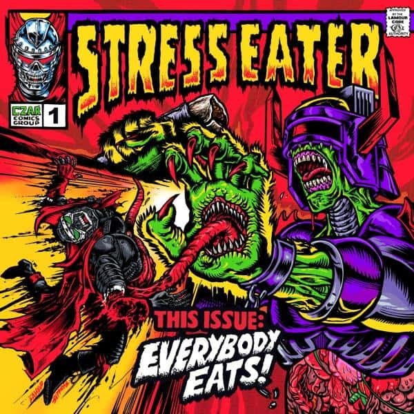 [BF24] Stress Eater (Czarface & Kool Keith) - Everybody Eats! (LP, clear red wave vinyl)