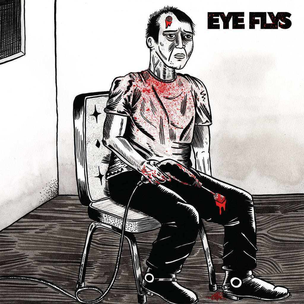Eye Flys - s/t (LP, translucent red vinyl)