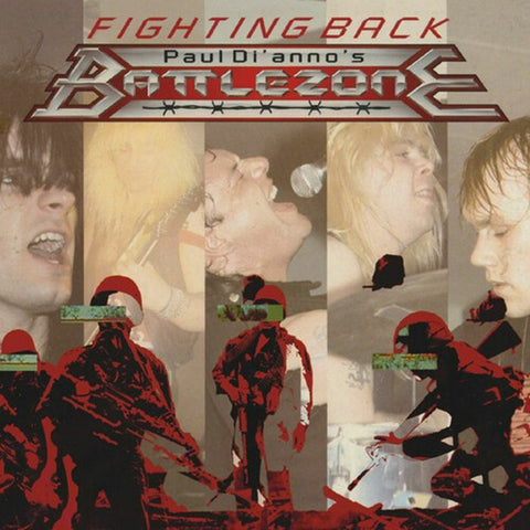 Paul Di'Anno's Battlezone - Fighting Back (LP, red smoke vinyl)