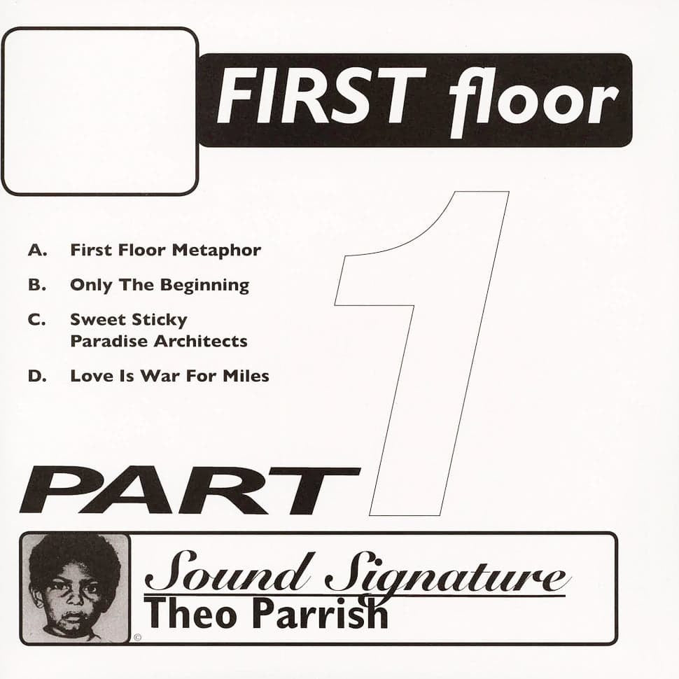 Theo Parrish - First Floor (Part 1) (2x12", smoky vinyl)