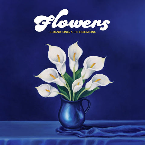 PREORDER - Durand Jones & The Indications - Flowers (LP, indies-only blue iceberg splash vinyl)