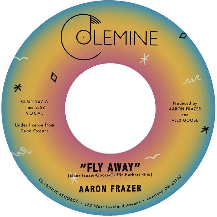 Aaron Frazer - Fly Away/Play On (7", purple marbled vinyl)