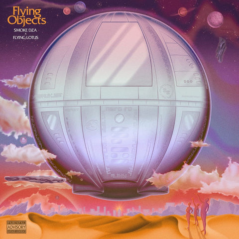 Smoke DZA x Flying Lotus - Flying Objects (LP)
