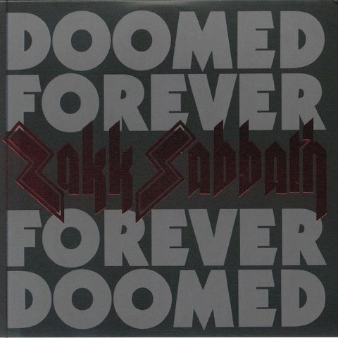 Zakk Sabbath - Doomed Forever Forever Doomed (2xLP, transparent red vinyl)