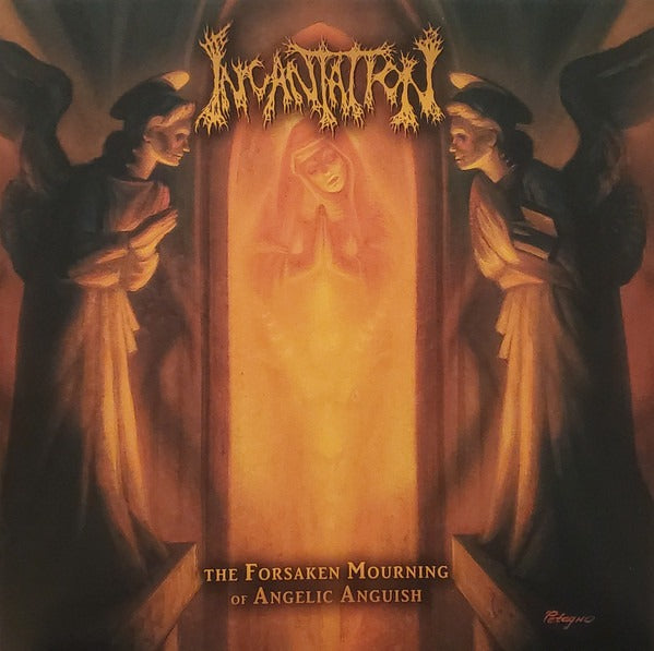 Incantation - The Forsaken Mourning Of Angelic Anguish (LP, orange crush ripple vinyl)