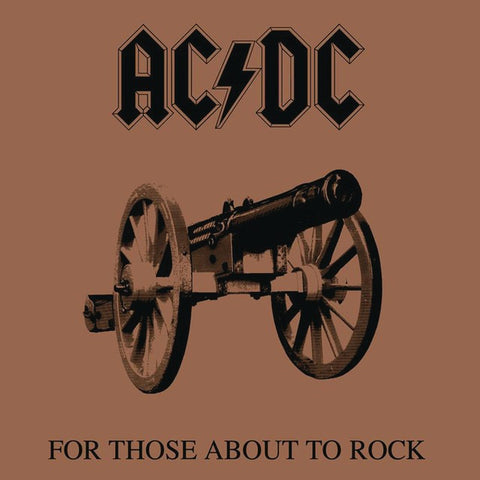 AC/DC - For Those About To Rock We Salute You (LP, gold vinyl)