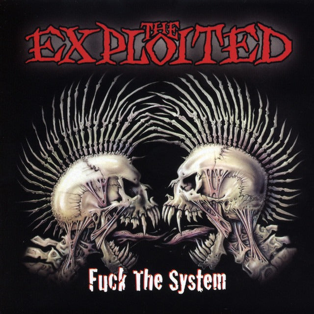 The Exploited - Fuck The System (2xLP, clear with red/black splatter vinyl)