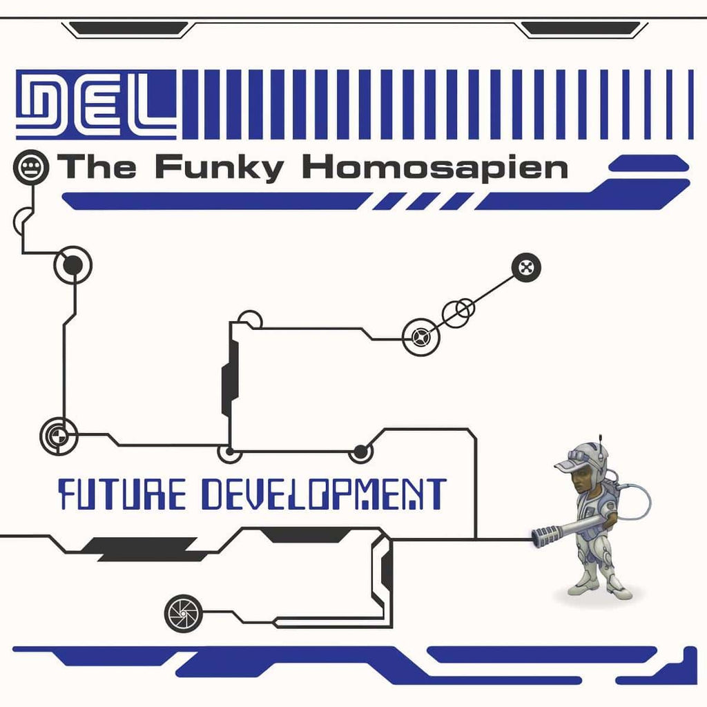 Del The Funky Homosapien - Future Development (2xLP, metallic blue vinyl)