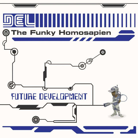 Del The Funky Homosapien - Future Development (2xLP, metallic blue vinyl)